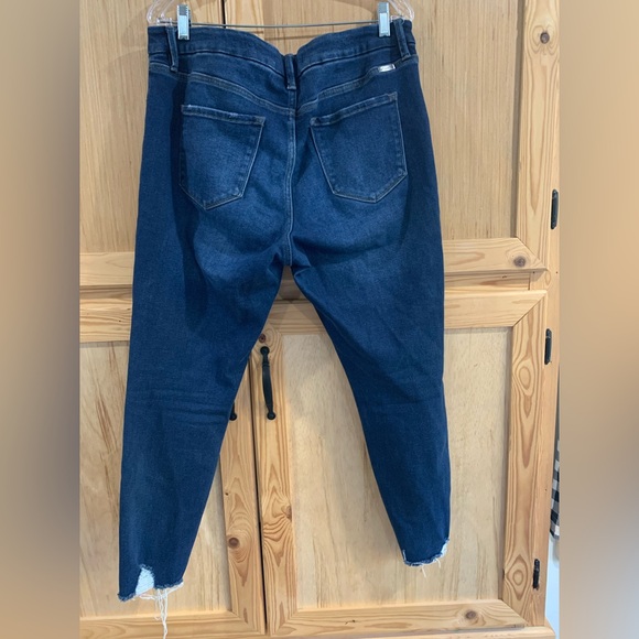 Women's KanCan Curvy Blue Jeans Size XL - Picture 3 of 6